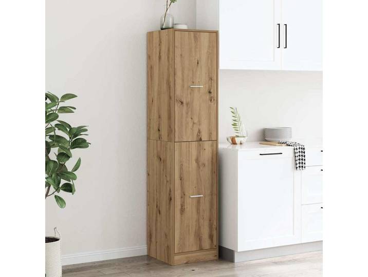 vidaXL Apothekerschrank Apothekerschrank Artisan-Eiche 40x41x174,5 cm Holzwerkstoff