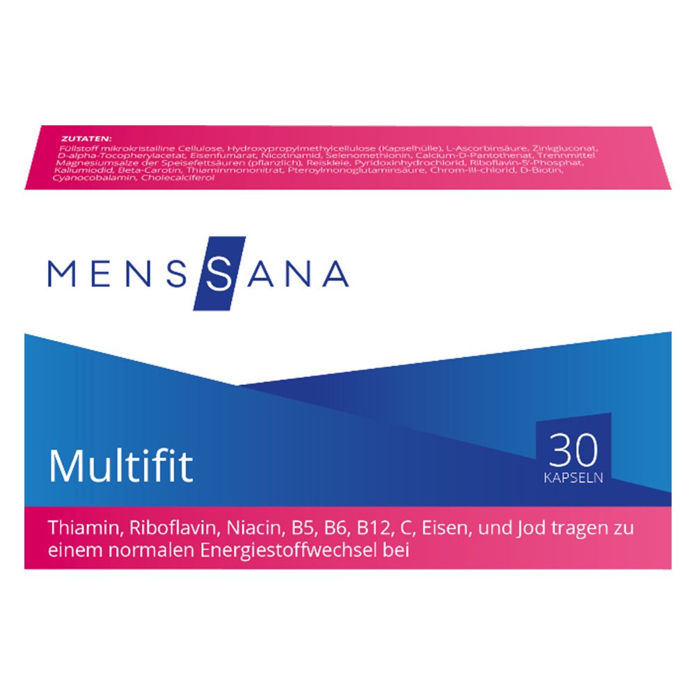 Multifit MensSana Kapseln 30 St