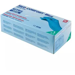 MED-COMFORT BLUE Nitril-Untersuchungshandschuh puderfrei blau
