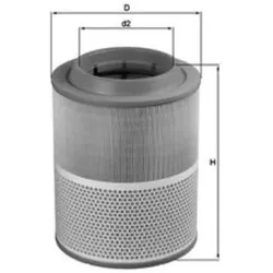 Luftfilter MAHLE LX 1072