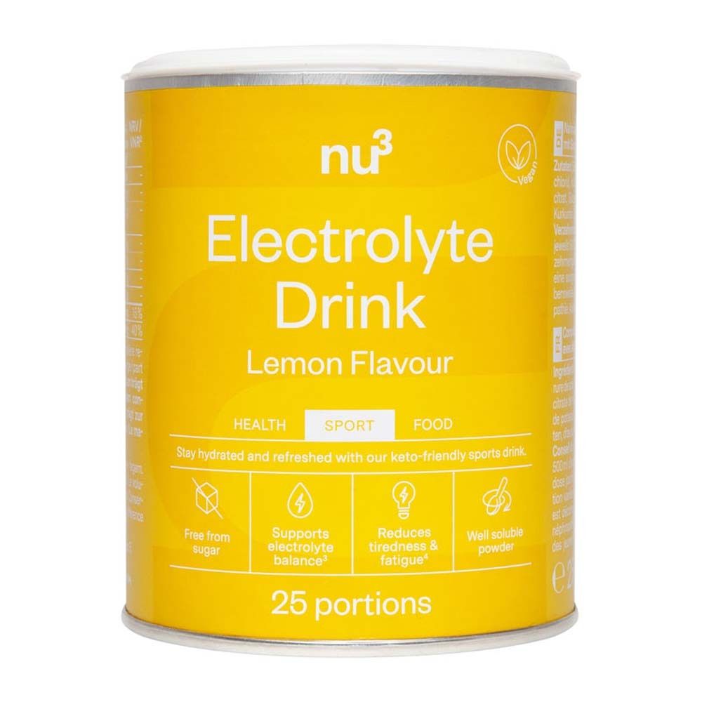 nu3 Elektrolyte Drink Lemon 250 g Pulver