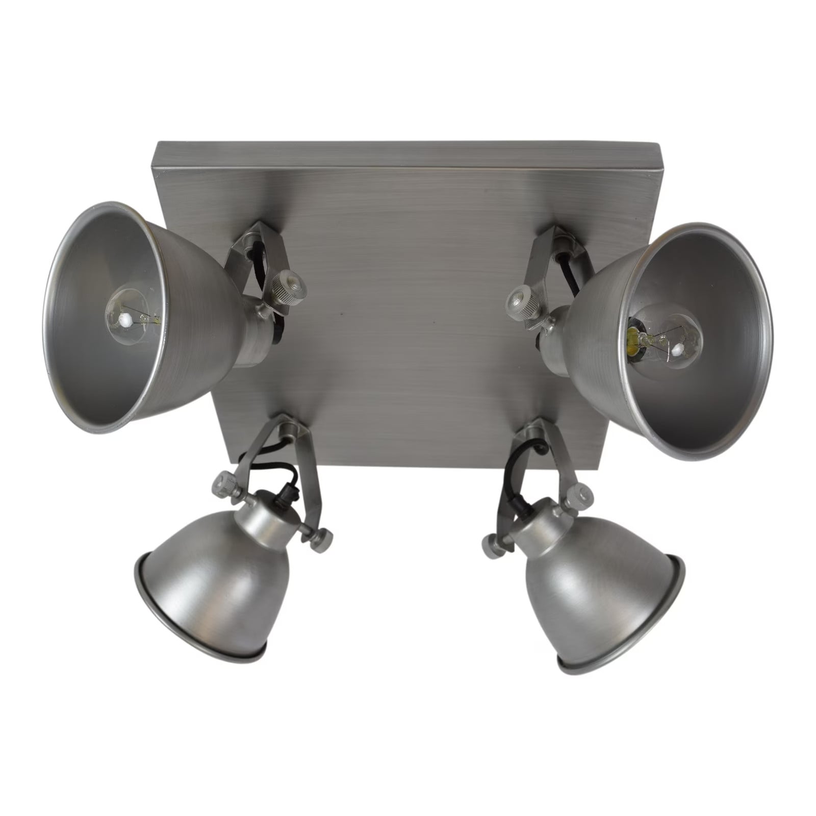 Urban Interiors Stoere spot Industrial 4-lichts - Antique Zink