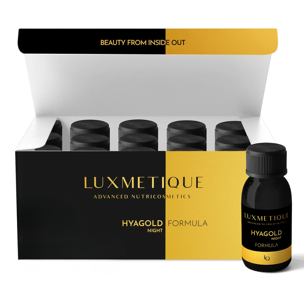 Luxmetique Hyagold Night Formula Supplement 15x30mL