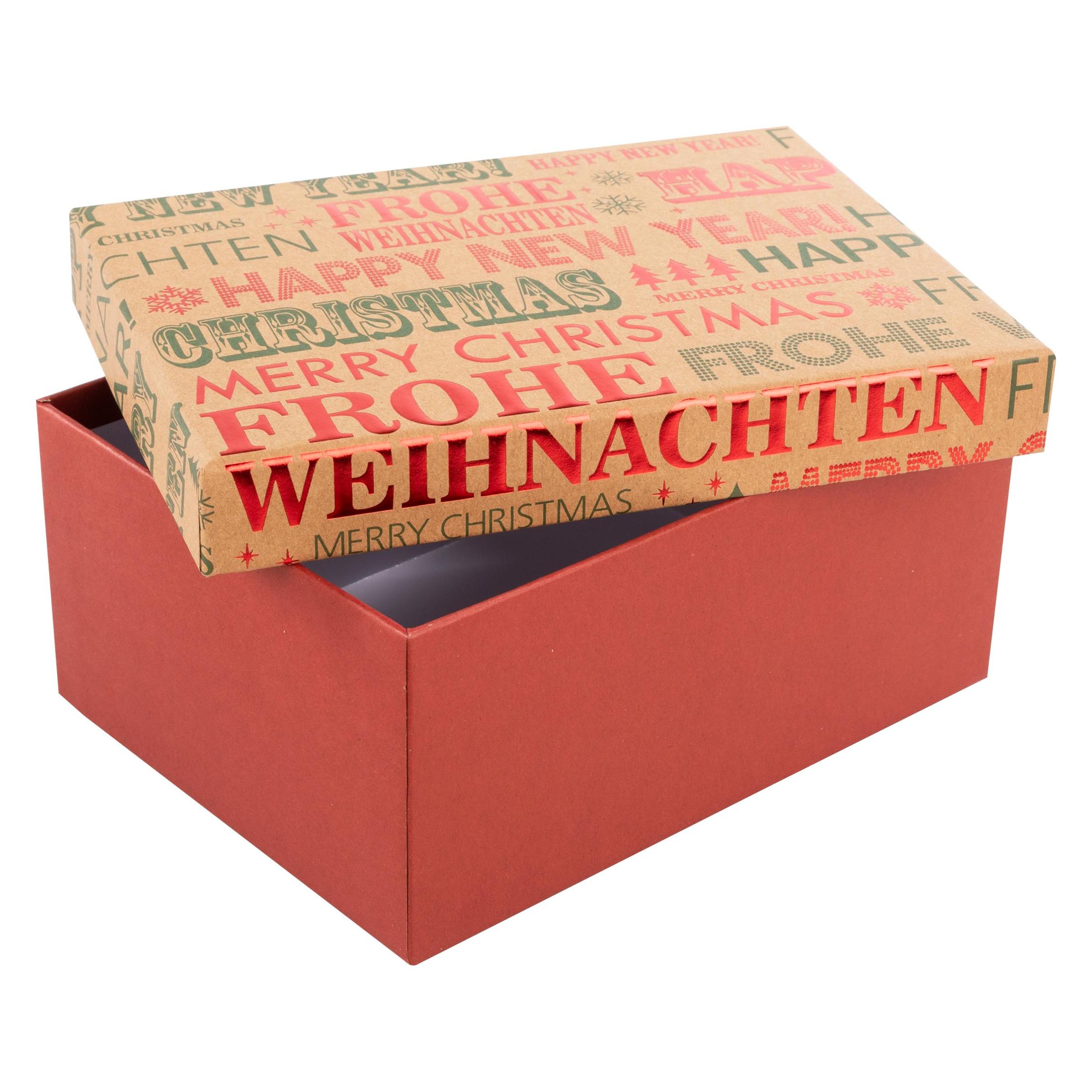 Idena Geschenkbox Frohe Weihnachten (1x) (62749063)