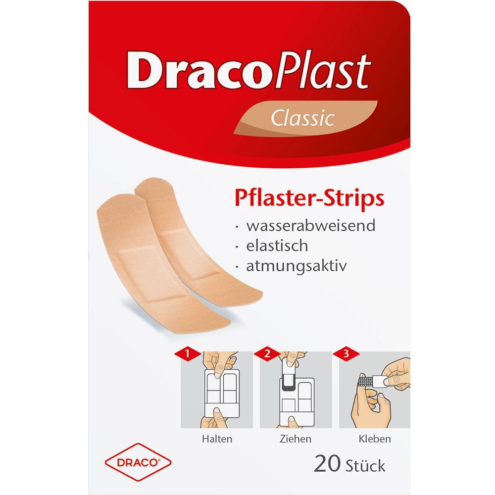 Dracoplast Classic Pflasterstrips 20 St Pflaster