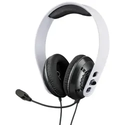 RAPTOR-GAMING H200 Headset PS5 Noise Cancelling Weiß/Schwarz