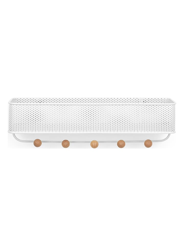 umbra Wandorganizer "Estique" in Weiß - (B)32 x (H)9 x (T)9 cm - onesize