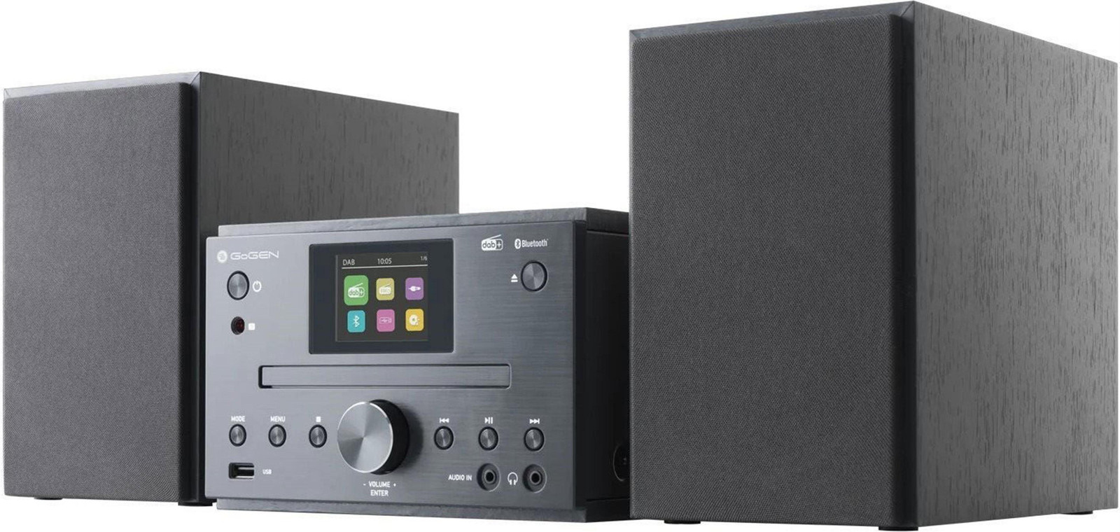 GoGen GoGEN MSC472BTDAB Audio-systeem met Bluetooth