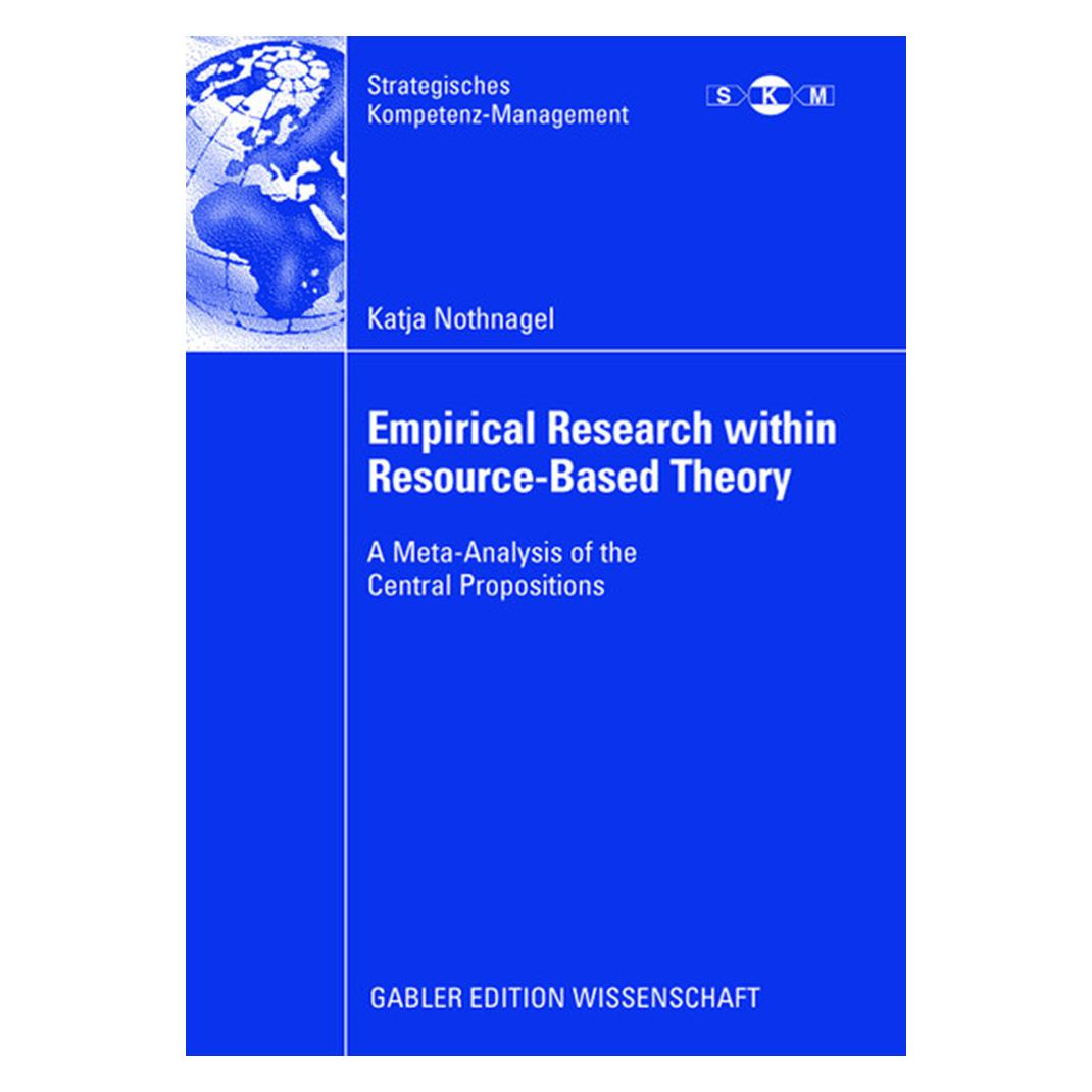 Gabler Empirical Research within Resource-based Theory (Englisch, Softcover, Katja Nothnagel) (55190481)