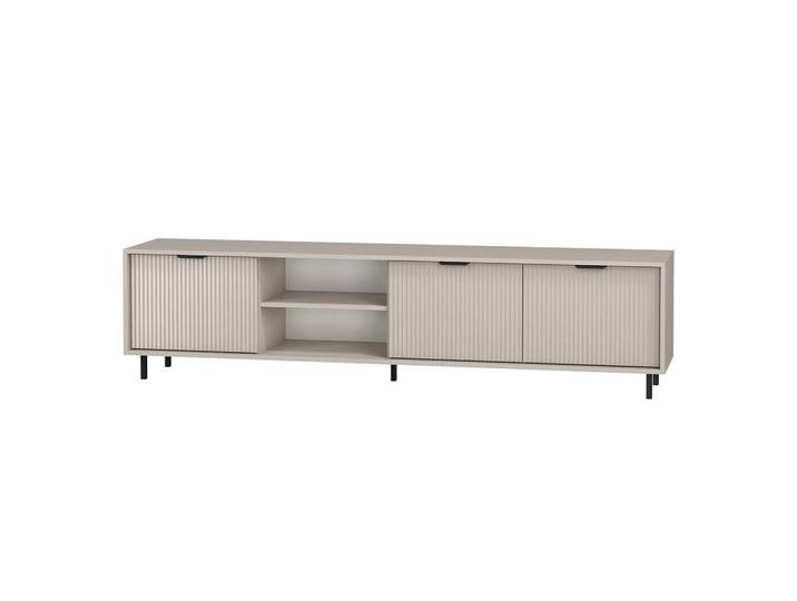 Petits-meubles Tv-Möbel Soly Kaschmir, Holzwerkstoff, 203.2x50x40.3 cm, Wohnzimmer, TV Möbel, Lowboards, Lowboards stehend