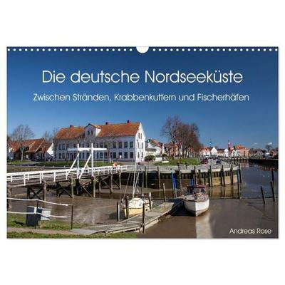 Die deutsche Nordseeküste (Wandkalender 2027 DIN A3 quer), CALVENDO Monatskalender