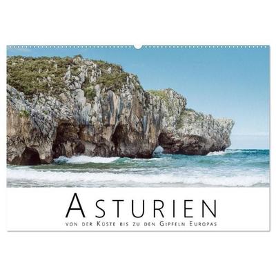Asturien - Von der Küste bis zu den Gipfeln Europas (Wandkalender 2027 DIN A2 quer), CALVENDO Monatskalender