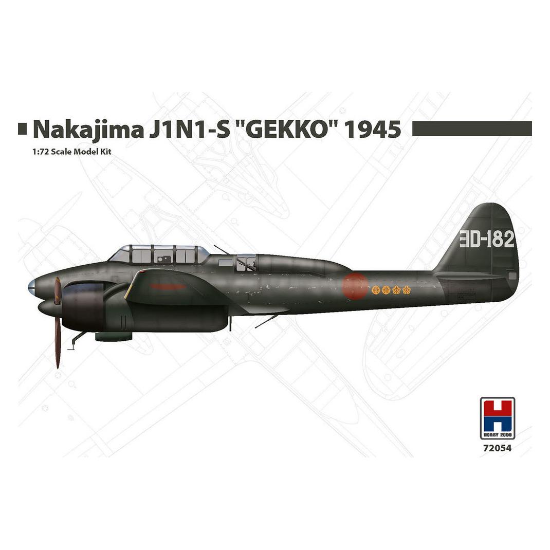 Hobby 2000 Nakajima J1N1-S "GEKKO" 1945 (72054)