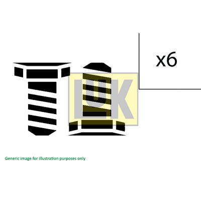 SCHAEFFLER LUK Schraubensatz, Kupplung 411011310 für Audi