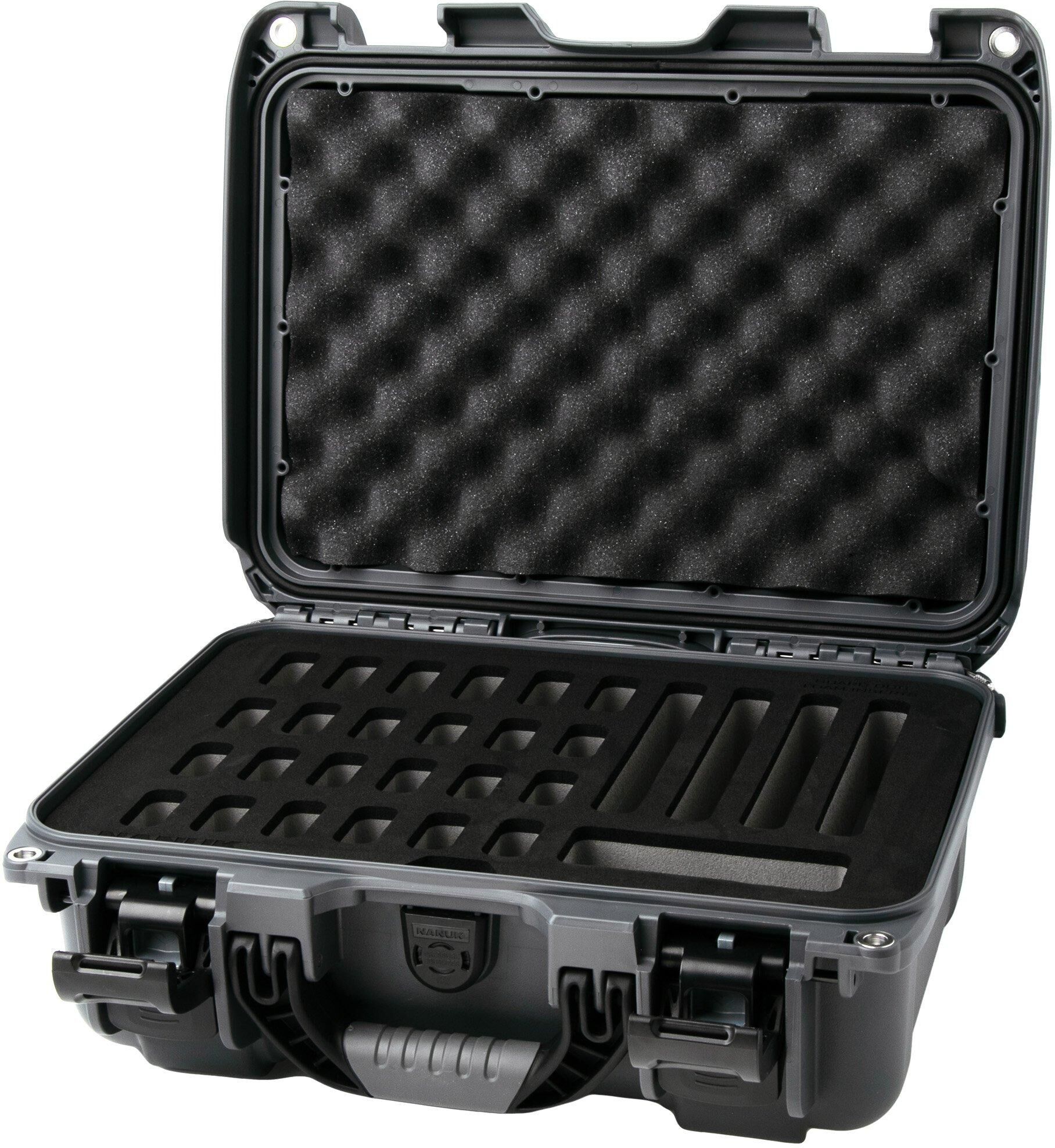 Nanuk 915 valigetta con inserti in schiuma per 28 coltelli, grafite