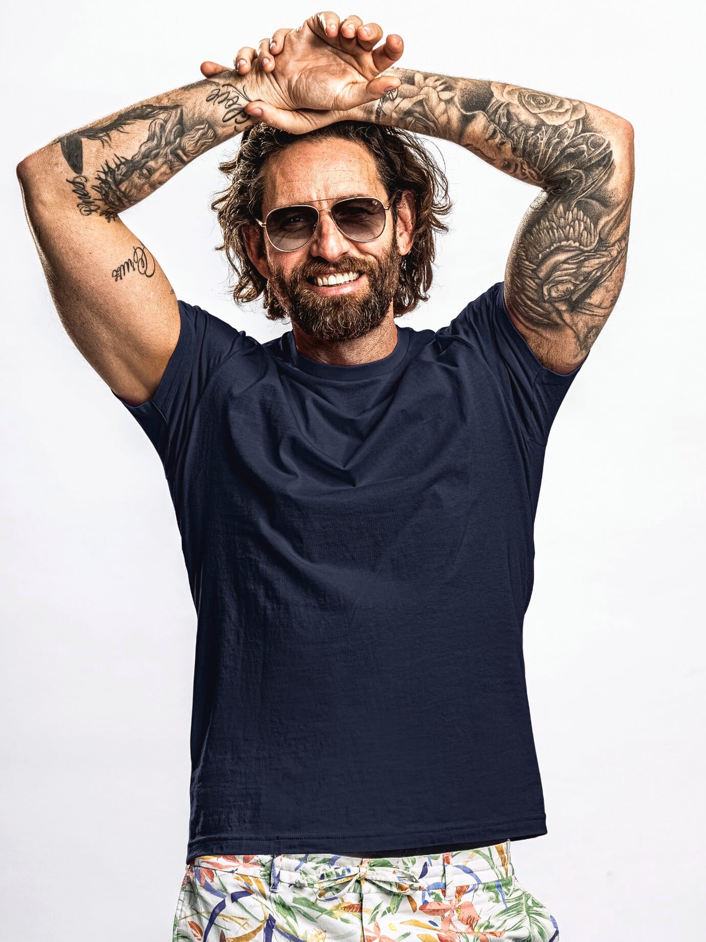 Mey & Edlich Benchmark-Color-Shirt Blau 56