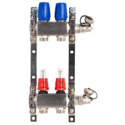 Heizkreisverteiler BASIC für Fußbodenheizung, 2 Heizkreise
