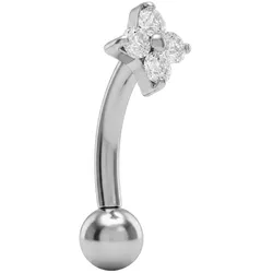 Titan Banane mit Push Fit KRISTALLBLUME