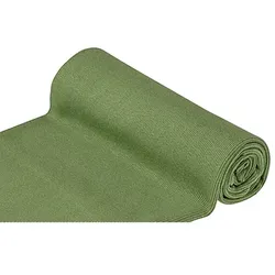 Rippen-Bündchenstoff "Comfort", grün