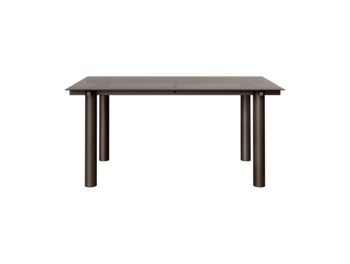 Ferm Living Atura Esstisch Dunkle Schokolade-dunkel getöntes Glas, 90x160 cm