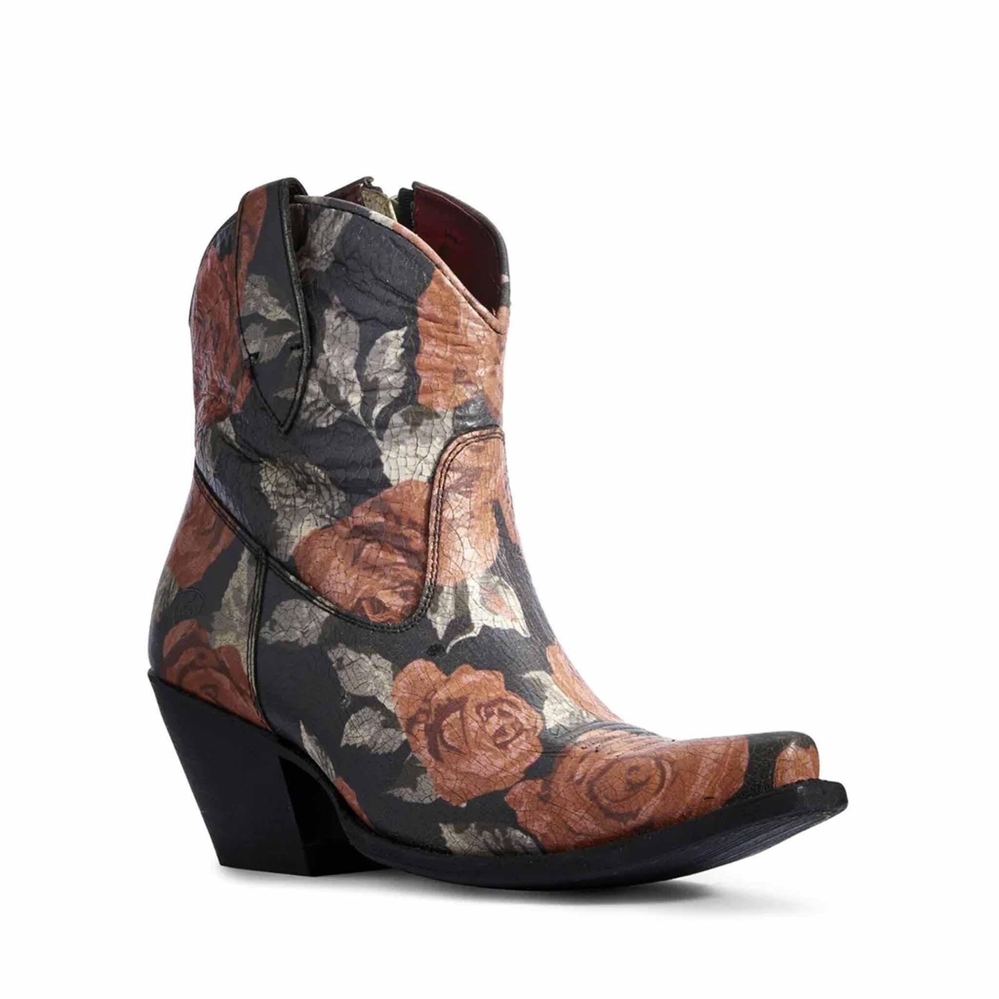 Ariat Vintage Rose Womens mehrfarbige Stiefel