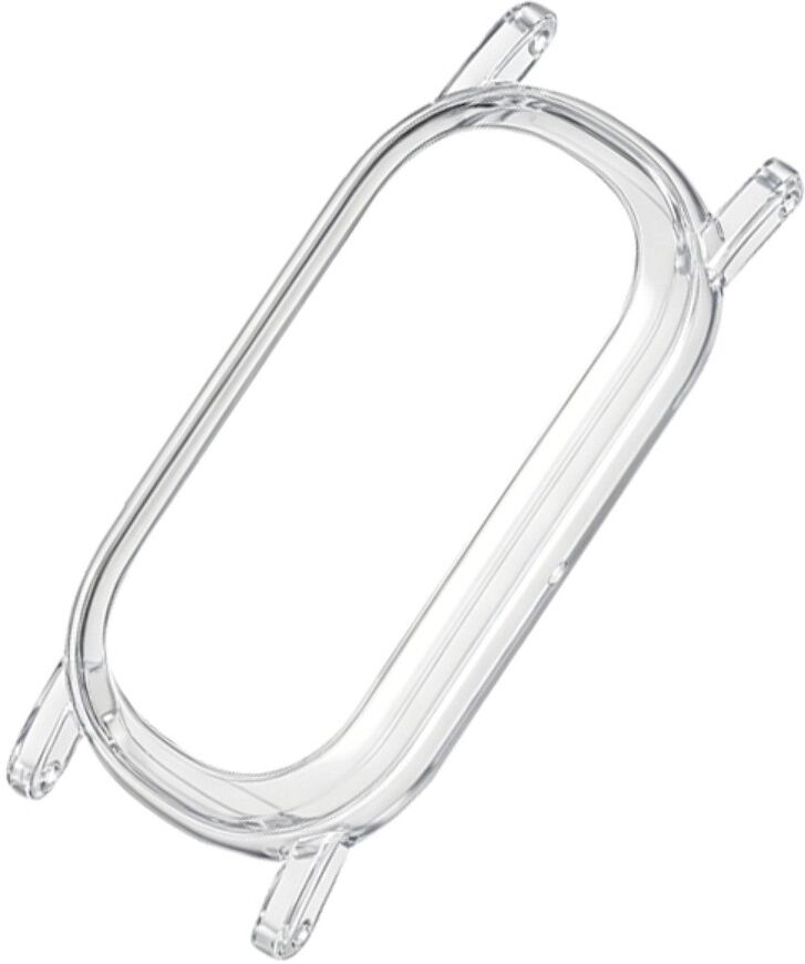 INF Boîtier connecteur compatible avec Fitbit Air pour bracelet 12mm   PC maintien sécurisé Transparent