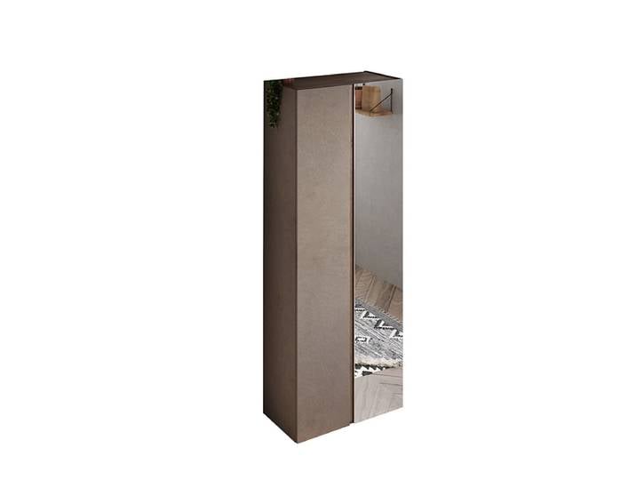 Schuhschrank FRAME 30 Paar Schuhe 2 Türen bronze