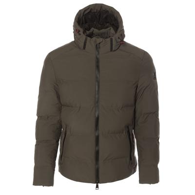 Winterjacke CARISMA "CARISMA Jacke 1221 Winterjacke", Herren, Gr. S, grün (khaki), Obermaterial: 100% Polyester PES. Futter: 100% Polyester PES. 100% Polyester PES., uni, regular fit, Jacken Winterjacke, mit Kapuze