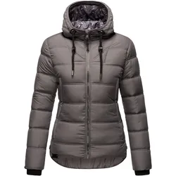 NAVAHOO Damen Steppjacke Warm gesteppte Winterjacke mit Kapuze Renesmee