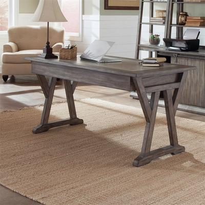 Liberty Furniture Stone Brook Laptop Writing Desk Rustic Saddle
