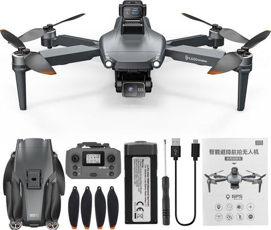 Kibus Professionele 4K Drone met Dubbele Camera, GPS, 5G en Anti-trillingsfunctie