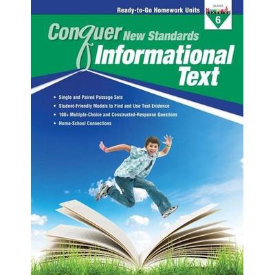Conquer New Standards Informational Text (Grade 6) Workbook, Taschenbuch von , Newmark Learning, 978-1-4788-3235-5