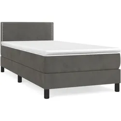 vidaXL, Boxspringbett, Faxonina (Flach mit Nägeln) (160 x 200 cm)