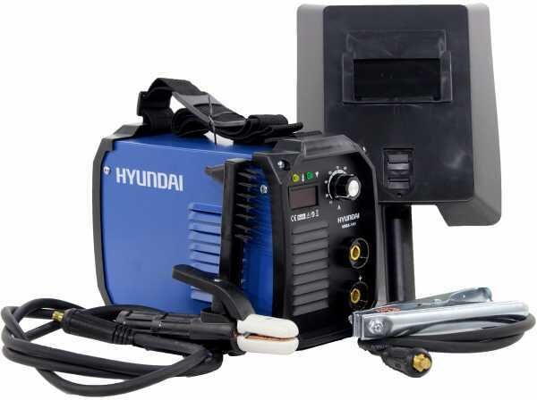 Hyundai MMA-141 - Saldatrice inverter - 140A max - monofase - corrente continua-kit completo