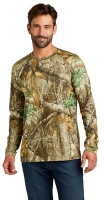 Russell Outdoors RU150LS Realtree Performance Long Sleeve Top in Edge size Small   Polyester