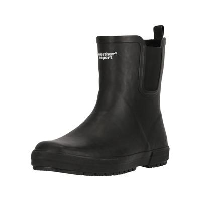 Gummistiefel WEATHER REPORT "Erickson", Herren, Gr. 45, schwarz, Gummi, Schuhe Gummistiefel, mit gepolstertem Fersenbereich