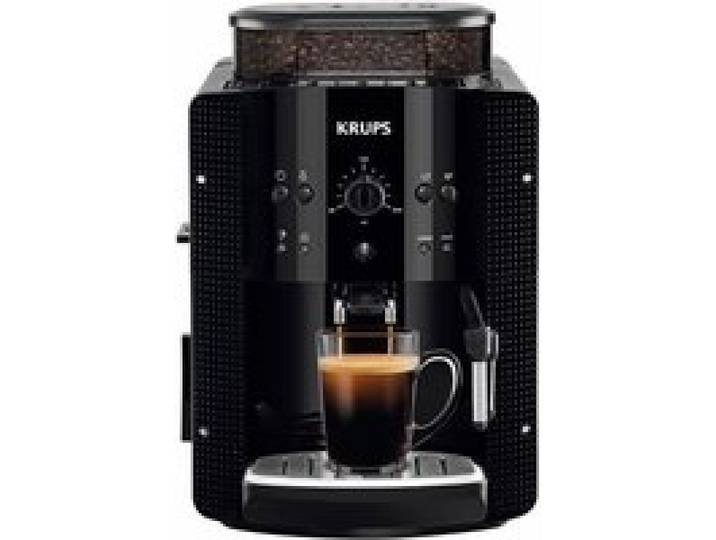 KRUPS Machine à café grain 1.7 L Cafetière espresso Buse vapeur pour Cappuccino 2 tasses en simultané Essential YY8125FD