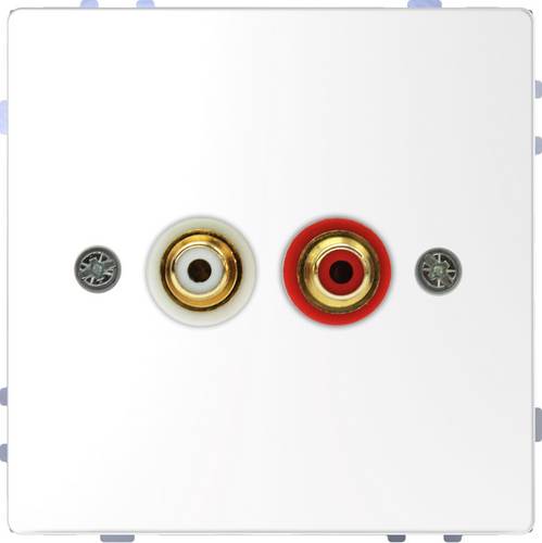 Merten Lautsprecher-Steckdose System Design Weiß MEG4350-6035 1 St.