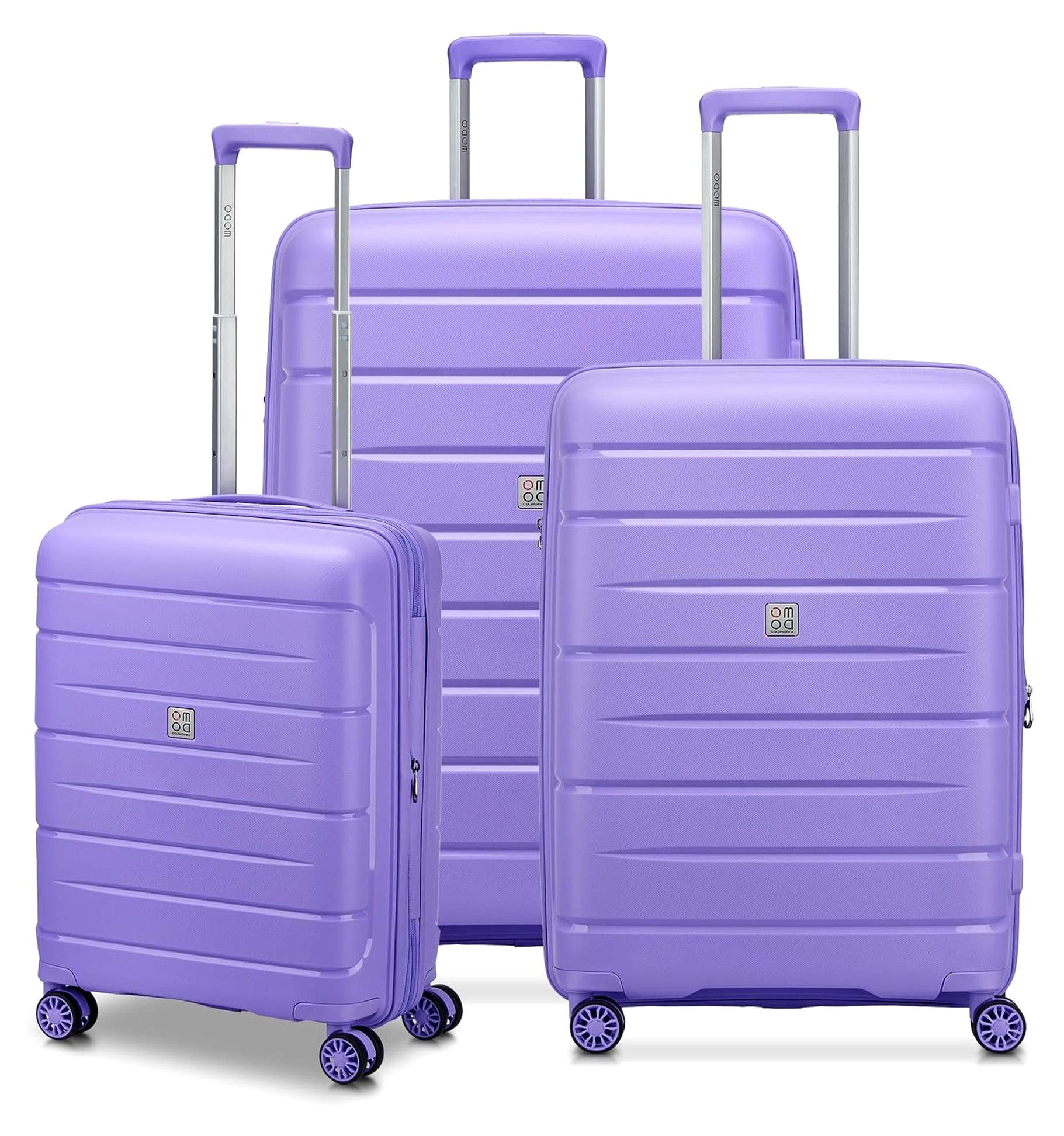 MODO von Roncato Starlight 3.0 Kofferset (Groß, Mittel, Kabine) Lavendel