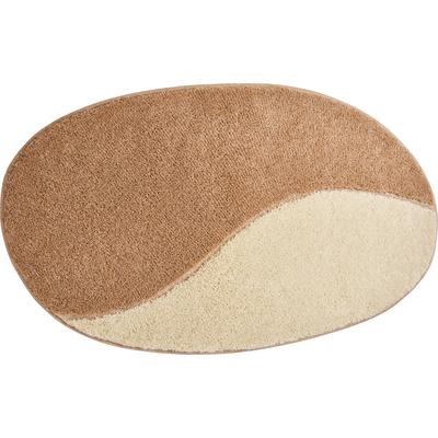 Badematte GRUND "Orbis", beige, H:24mm, Polyacryl, Badematten, Badematte, zweifarbiger Badematte