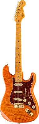 Fender Stratocaster Deluxe Flame SOT Sunset Orange Transparent