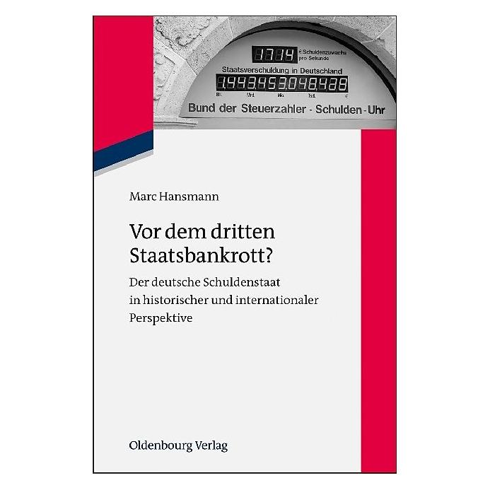 De Gruyter Vor dem dritten Staatsbankrott? (Deutsch, Hardcover, Marc Hansmann) (8045465)