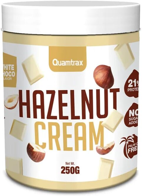 Quamtrax HAZELNUT CREAM CHOCOLATE BRANCO 250g Chocolate Branco