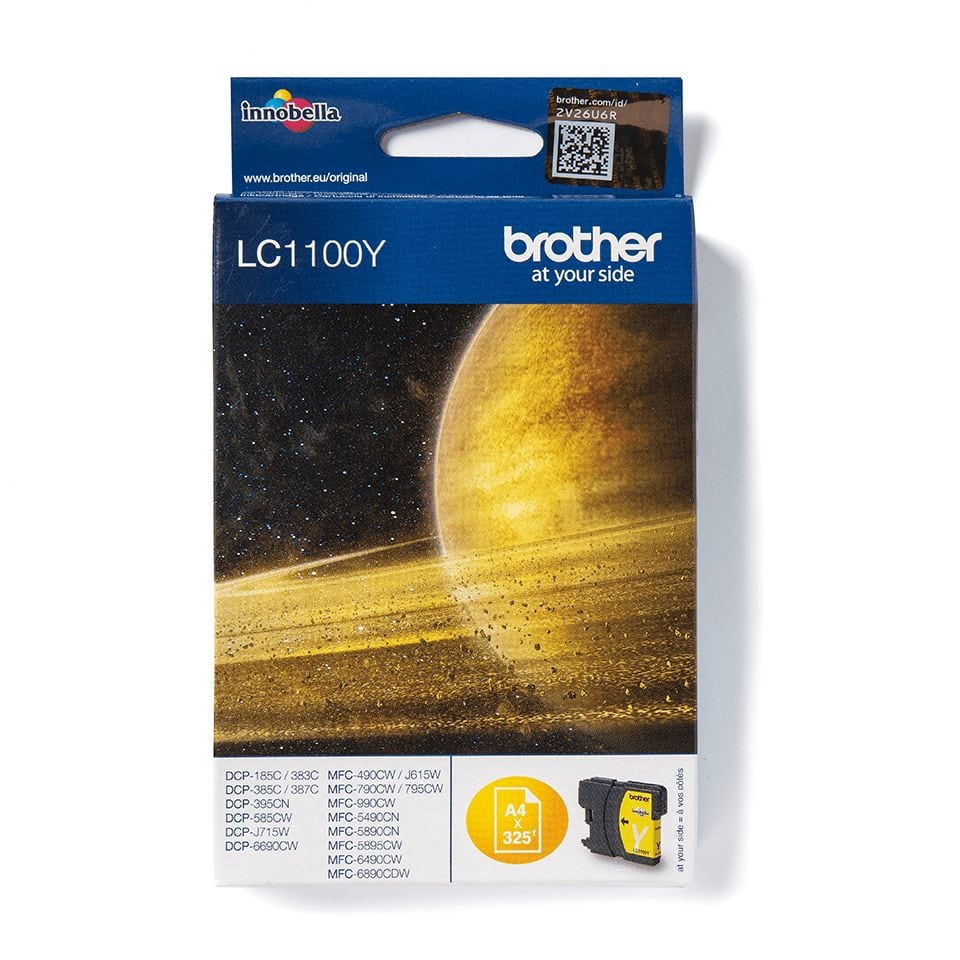 Brother LC-1100Y originale Druckerpatronen Gelb LC1100Y