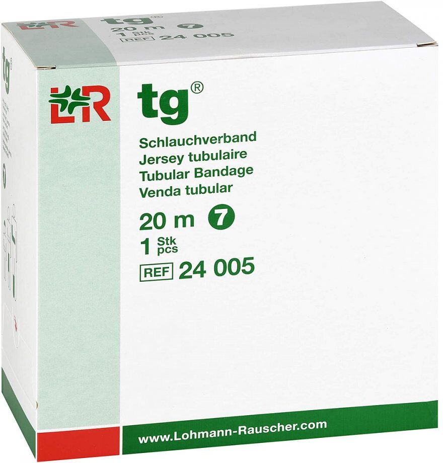 Tg Schlauchverband 20 m Größe 7 weiss