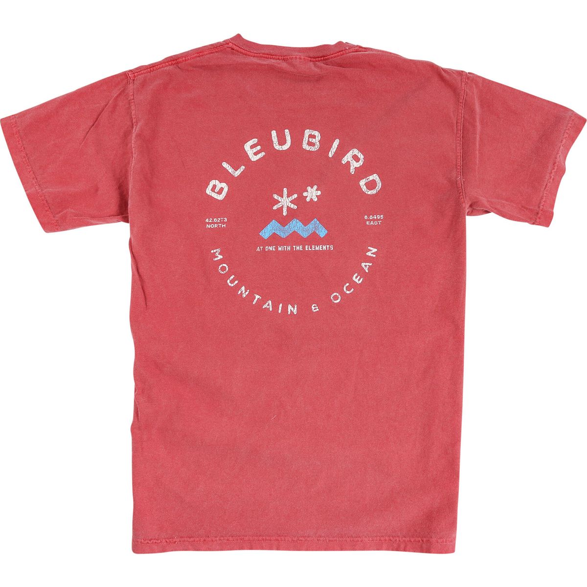 Bleubird Crimson Original Tee crimson Small AD20-CRIM-ORIG-TEE-S