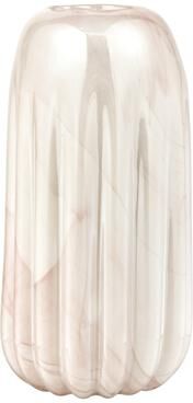 Atlas Lighting and Home Atlas Amplitude Pale Pink Marbled Glass Vase