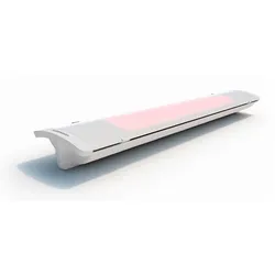 HEATSCOPE Heizstrahler Pure 3000W Aluminium Weiß