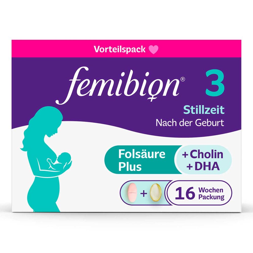 WICK Pharma - Zweigniederlassung der Procter & Gam Femibion 3 Stillzeit Kombipackung 17668759
