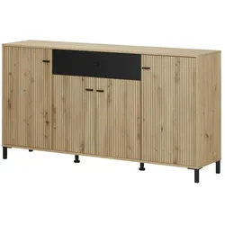 Sideboard  Calvas , holzfarben , Maße (cm): B: 169,8 H: 90,2 T: 40.1